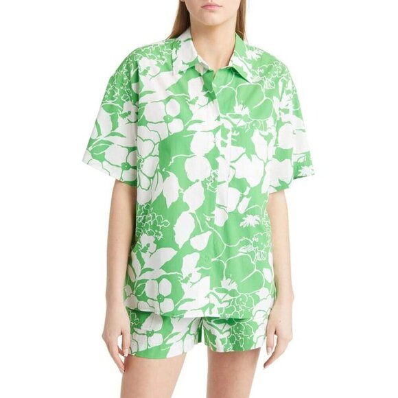 Rails Mackinley Shirt in Green XSmall Womens Button Down Top - Picture 15 of 16